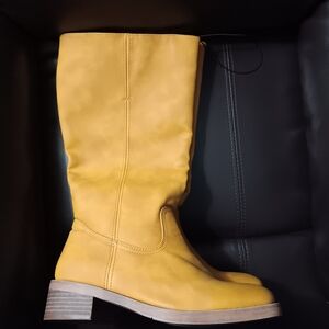 Madeline Mustard Yellow Women's Boots